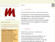 Tablet Screenshot of musikwissenschaften.de